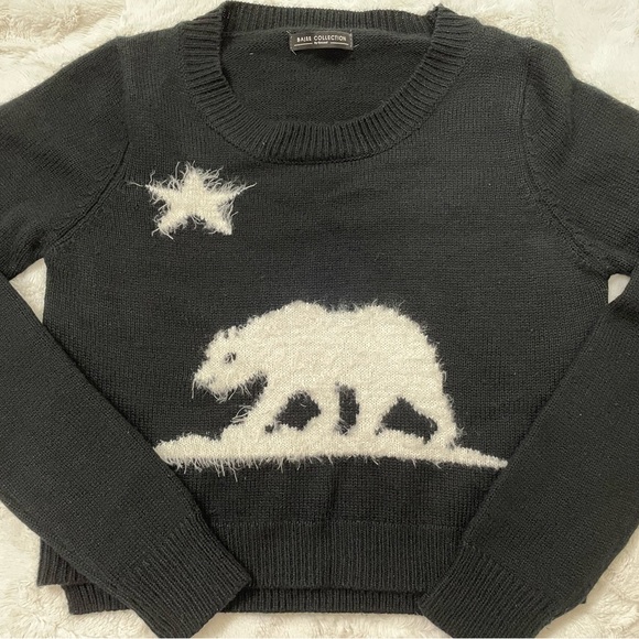 Bear/star Najee Collection by Becool, black sweater - Picture 2 of 9